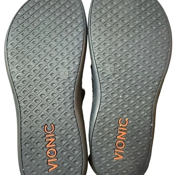 Vionic Tide Rhinestone Thong Sandals Size 7 Navy - Picture 10 of 10